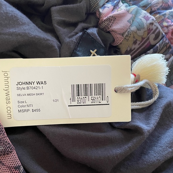 Johnny Was Seva Mesh Skirt - Picture 10 of 11